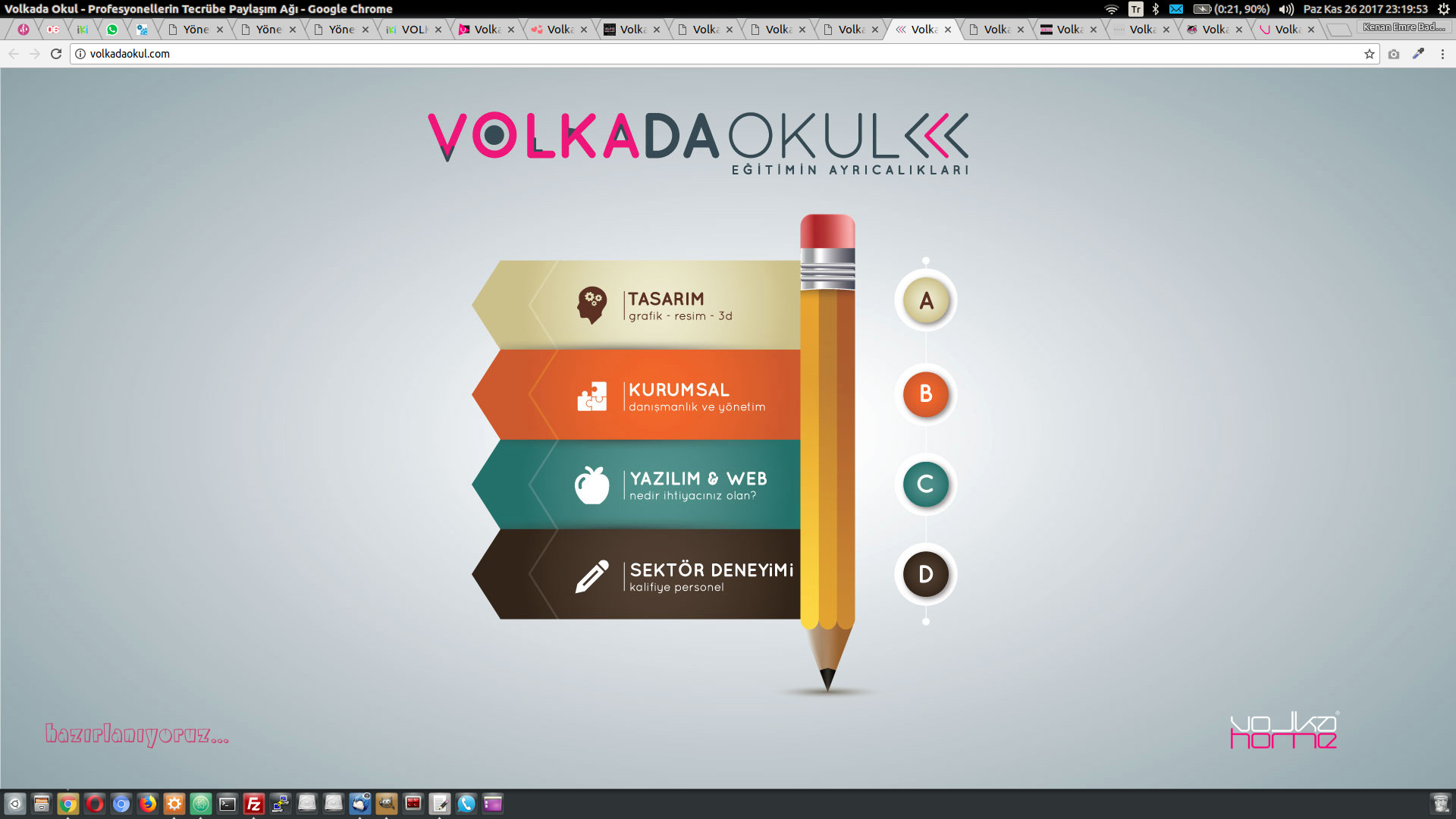 Volka Home - Eğitim 2017 Volka Home - Eğitim 2017